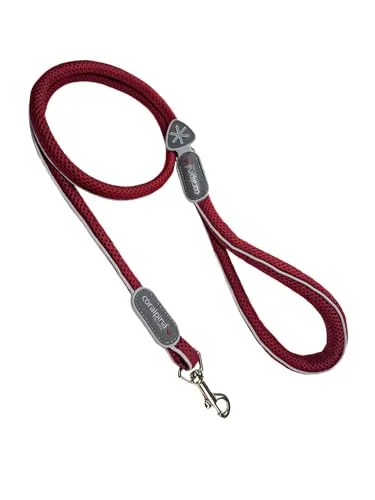 Coralpina Cinquetorri Guinzaglio Cani Rosso Vino 1/3 Classico