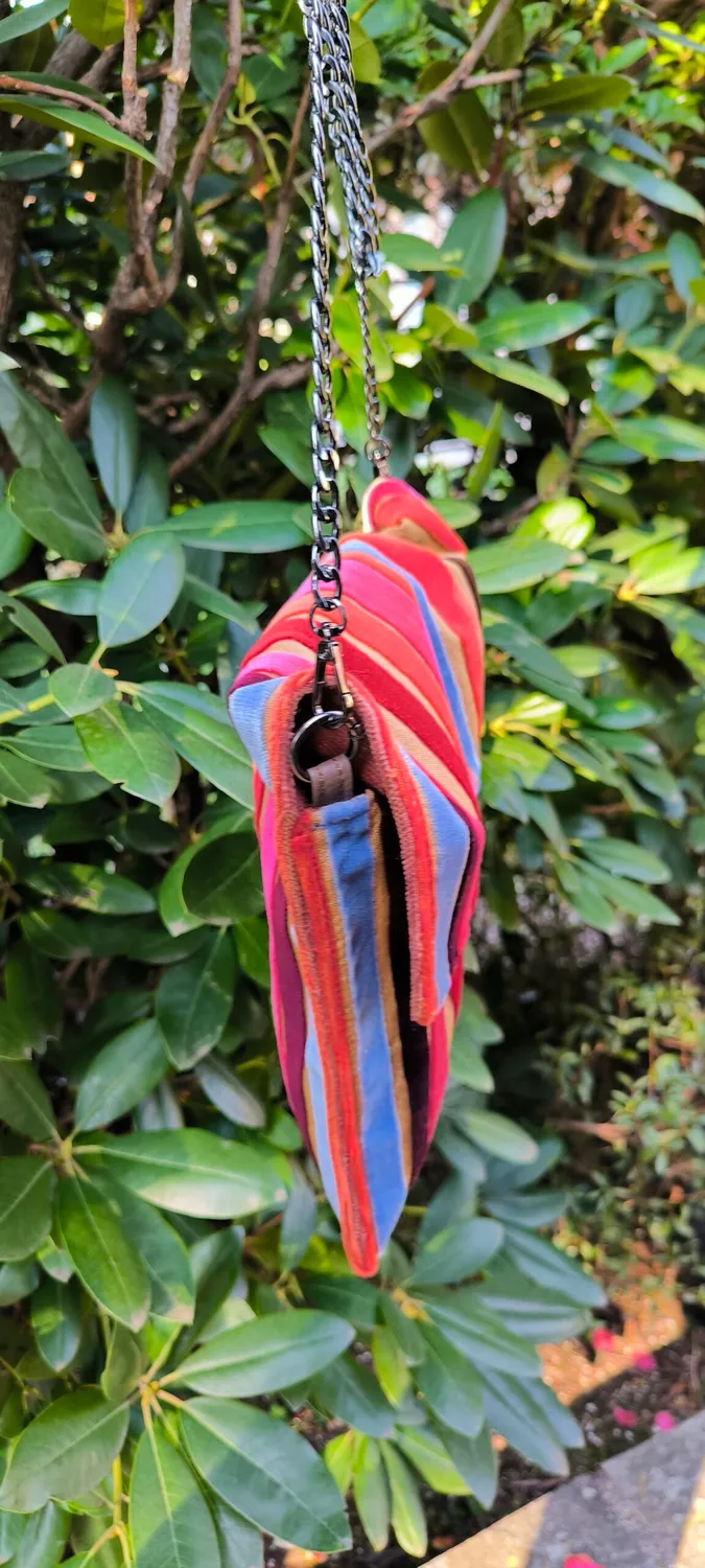 Anja for Dogs borsa a tracolla multicolor pezzo unico
