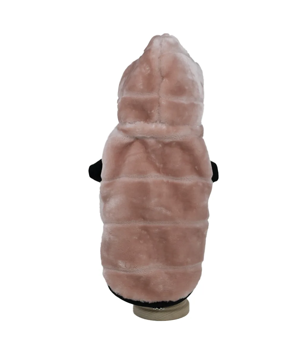 Royal Dog Burian Girl pellicciotto cane cappuccio zip