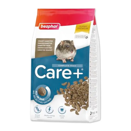 Beaphar Care+ Criceto Nano mangime estruso 700 g omega 3-6