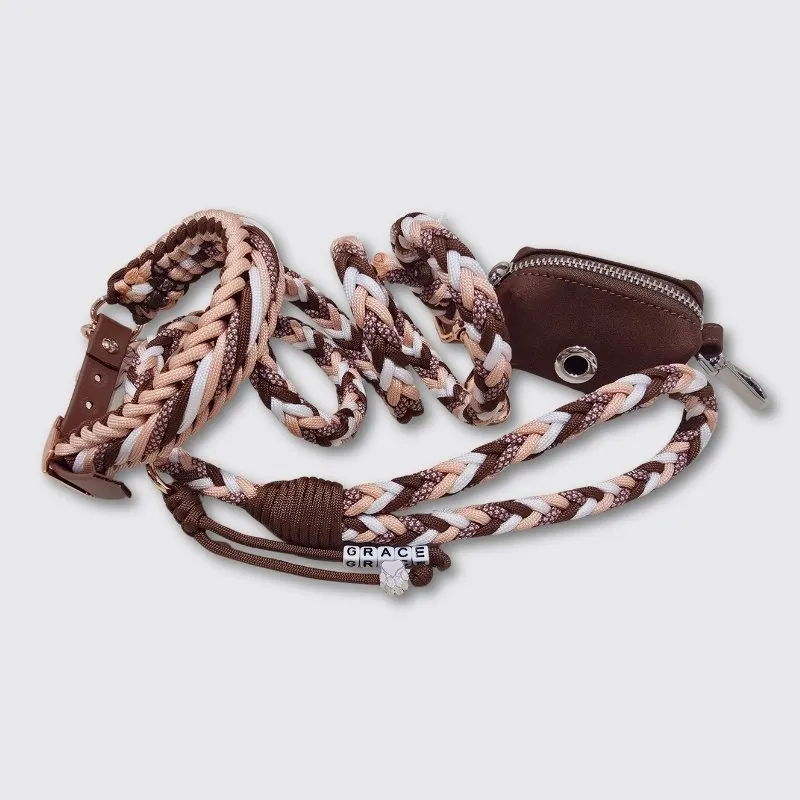LabArt Dog Mini Caramella collare paracord regolabile