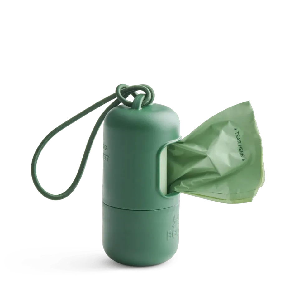 Beco Pets dispenser sacchetti cane riciclato con 15 sacchetti