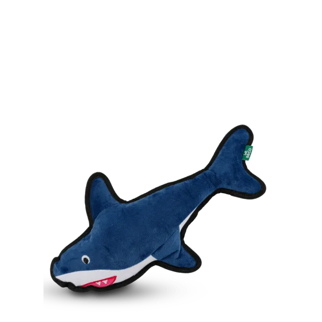 Beco Pets Shark peluche per cani resistente riciclato