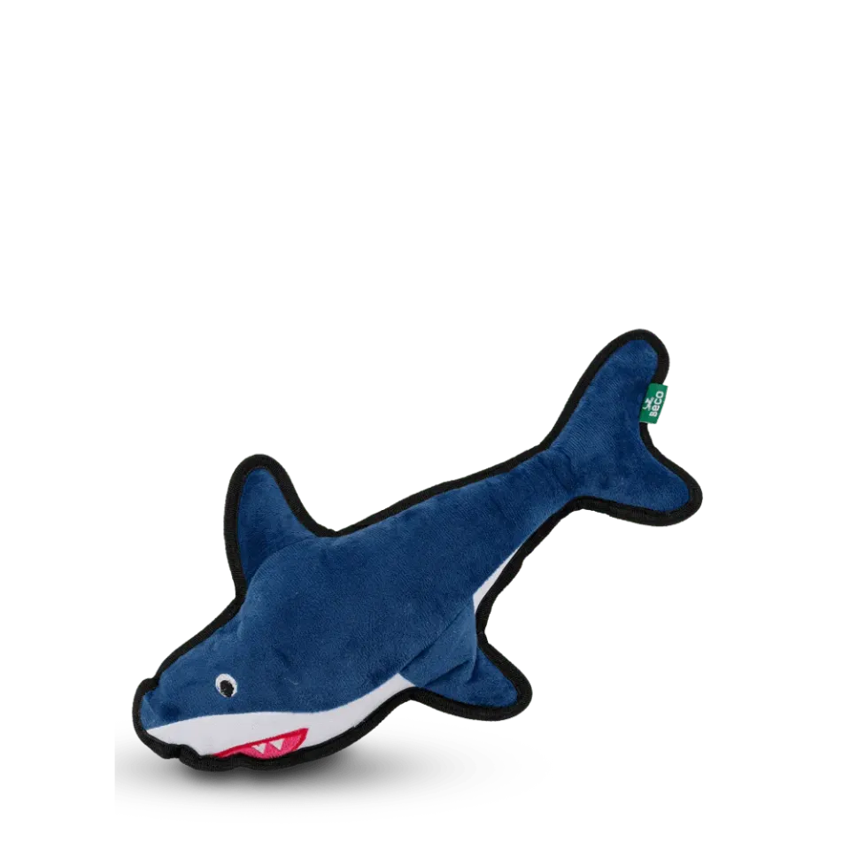 Beco Pets Shark peluche per cani resistente riciclato