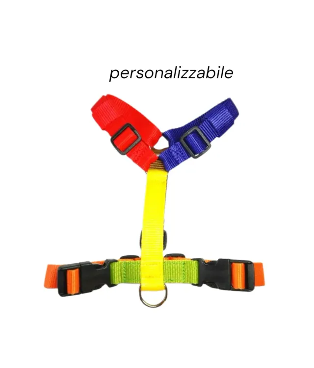 Anja for Dogs Multicolor pettorina ad H anti-tiro