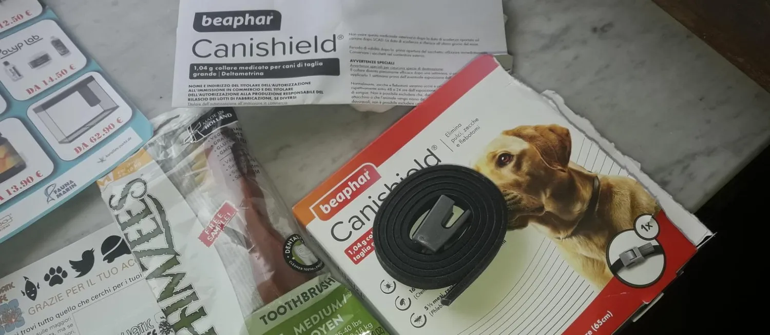 Beaphar Canishield collare antiparassitario 48 cm S/M deltametrina