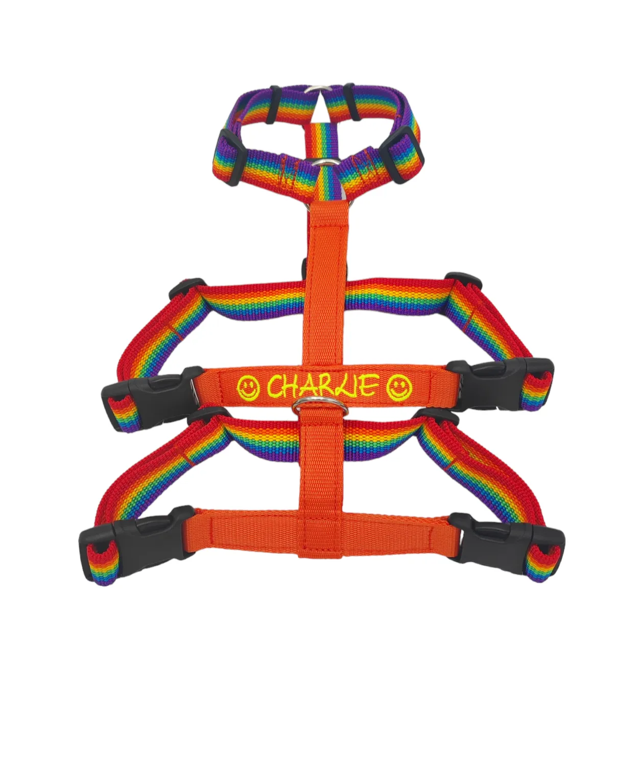 Anja for Dogs Antifuga pettorina arcobaleno regolabile