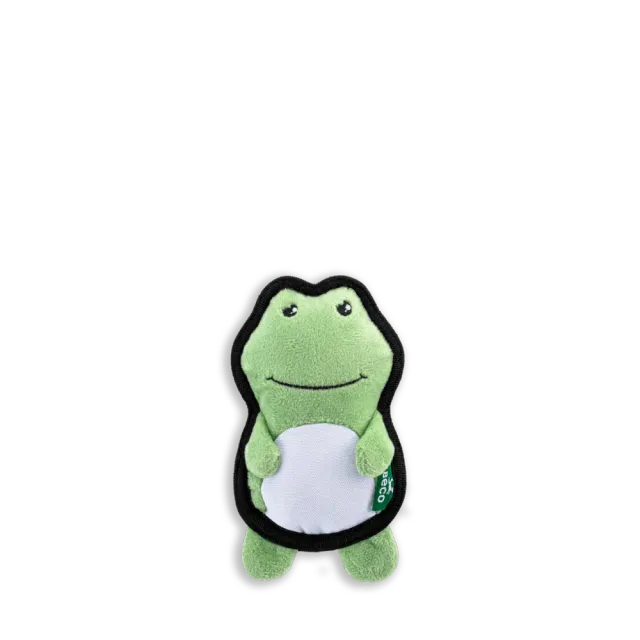 Beco Pets Frog peluche cane resistente riciclato