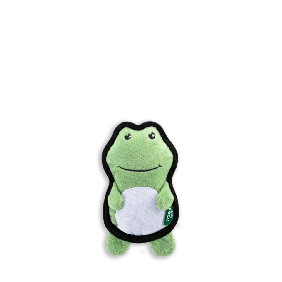 Beco Pets Frog peluche cane resistente riciclato