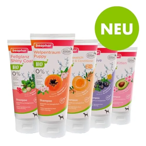 Beaphar Bio Shampoo Manto Brillante shampoo cane aloe 200 ml