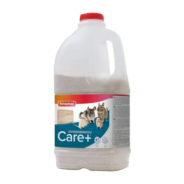 Beaphar Care+ Sabbia da Bagno Cincillà 1,3 kg assorbente