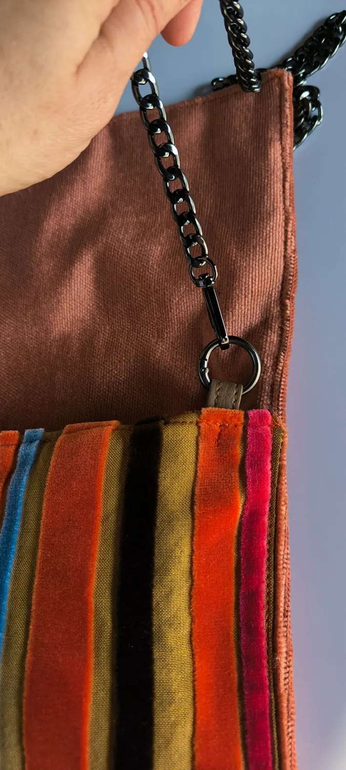 Anja for Dogs borsa a tracolla multicolor pezzo unico