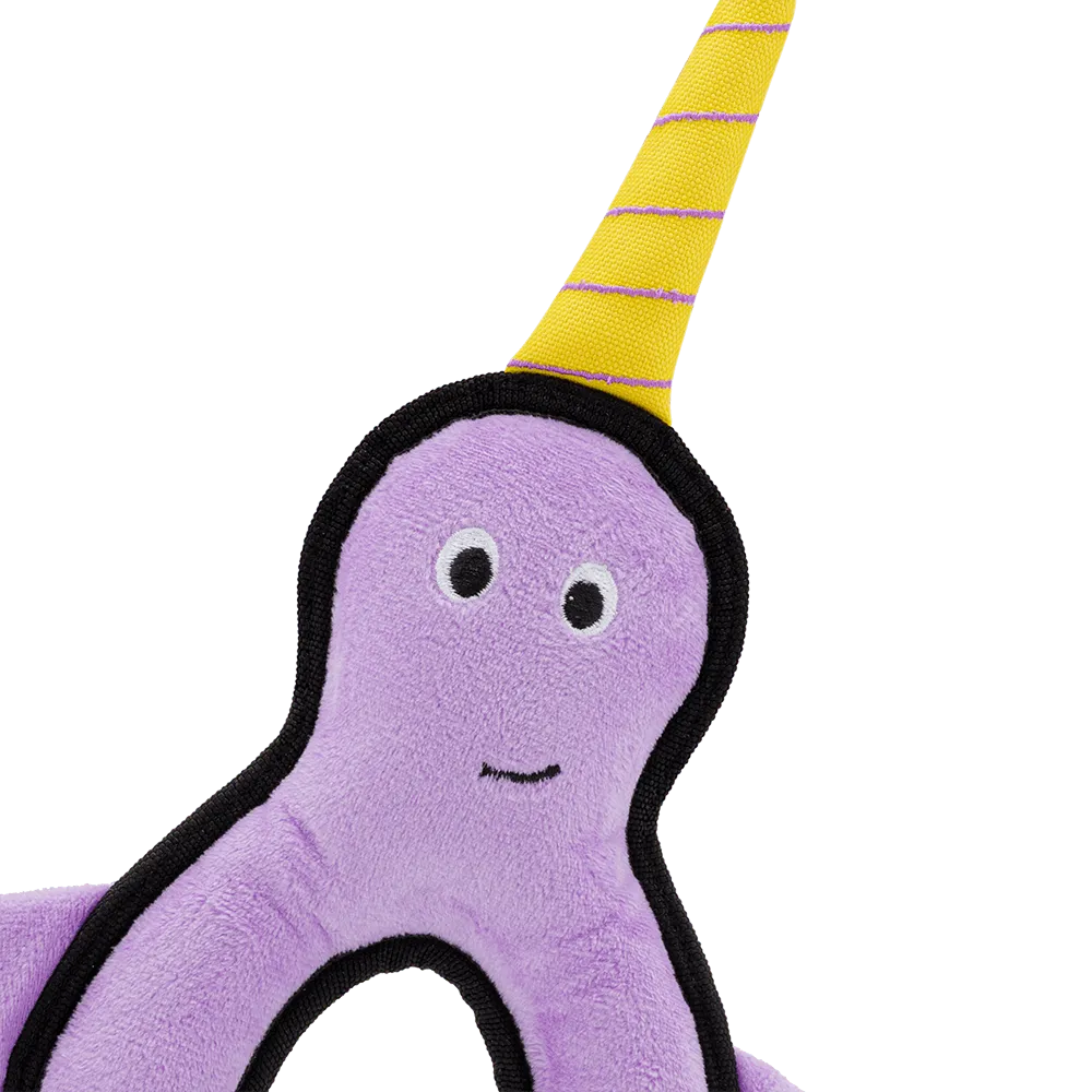 Beco Pets Narwhal peluche per cani resistente