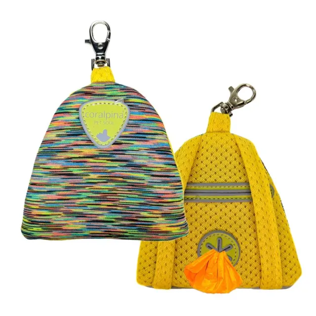 Coralpina Zainello Powermix porta sacchetti giallo