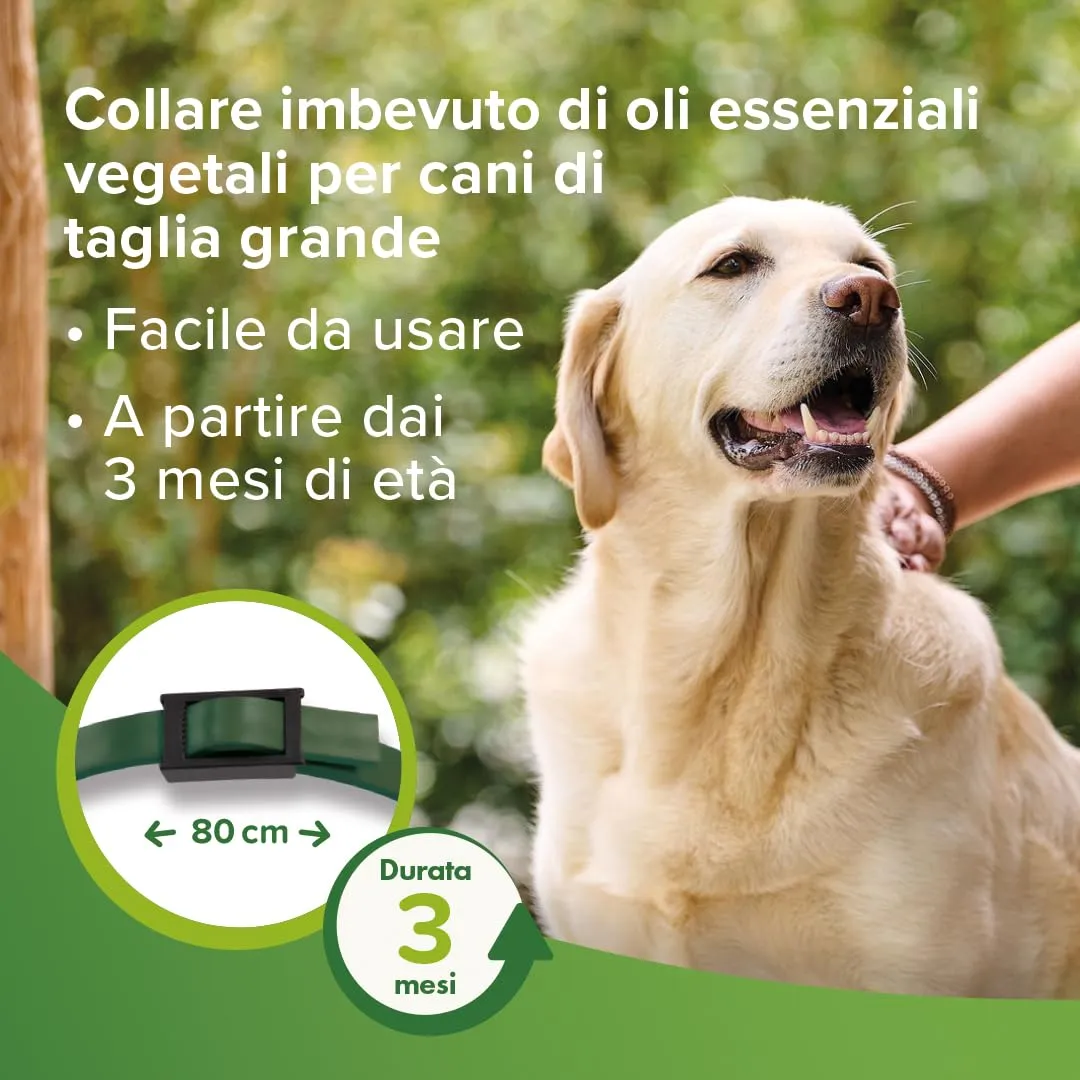 Beaphar Protezione Naturale collare 80 cm cane grande neem