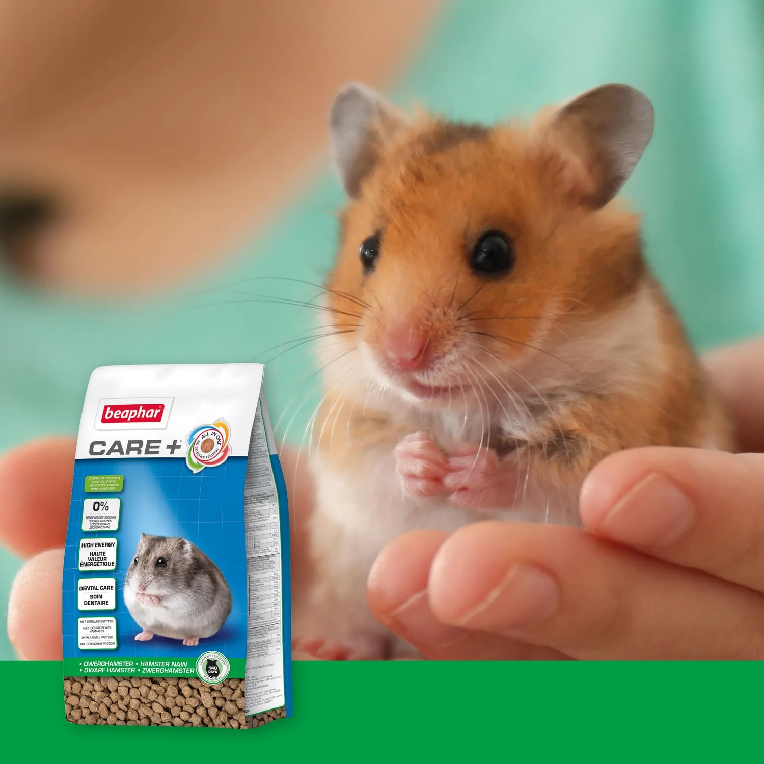 Beaphar Care+ Criceto Nano Mangime 250 g Fibre