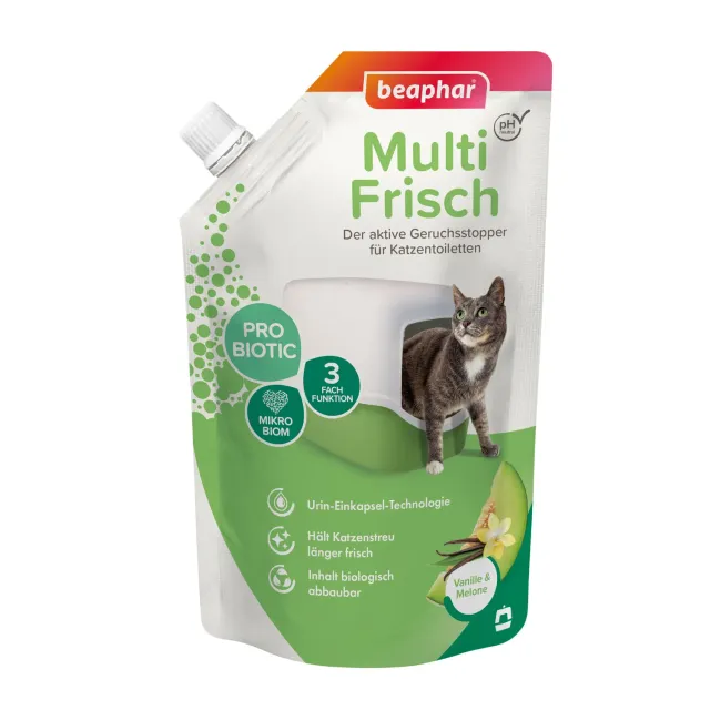 Beaphar Multi Fresh deodorante lettiera vaniglia e melone