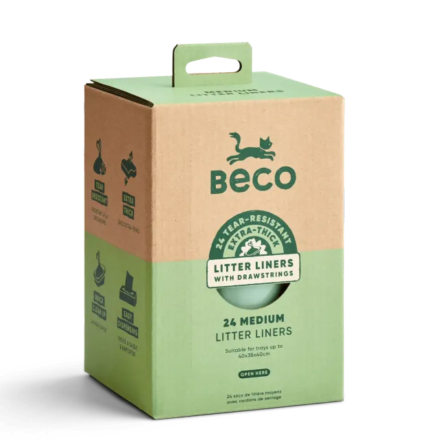 Beco Pets fodere lettiera gatto extraspesse con lacci