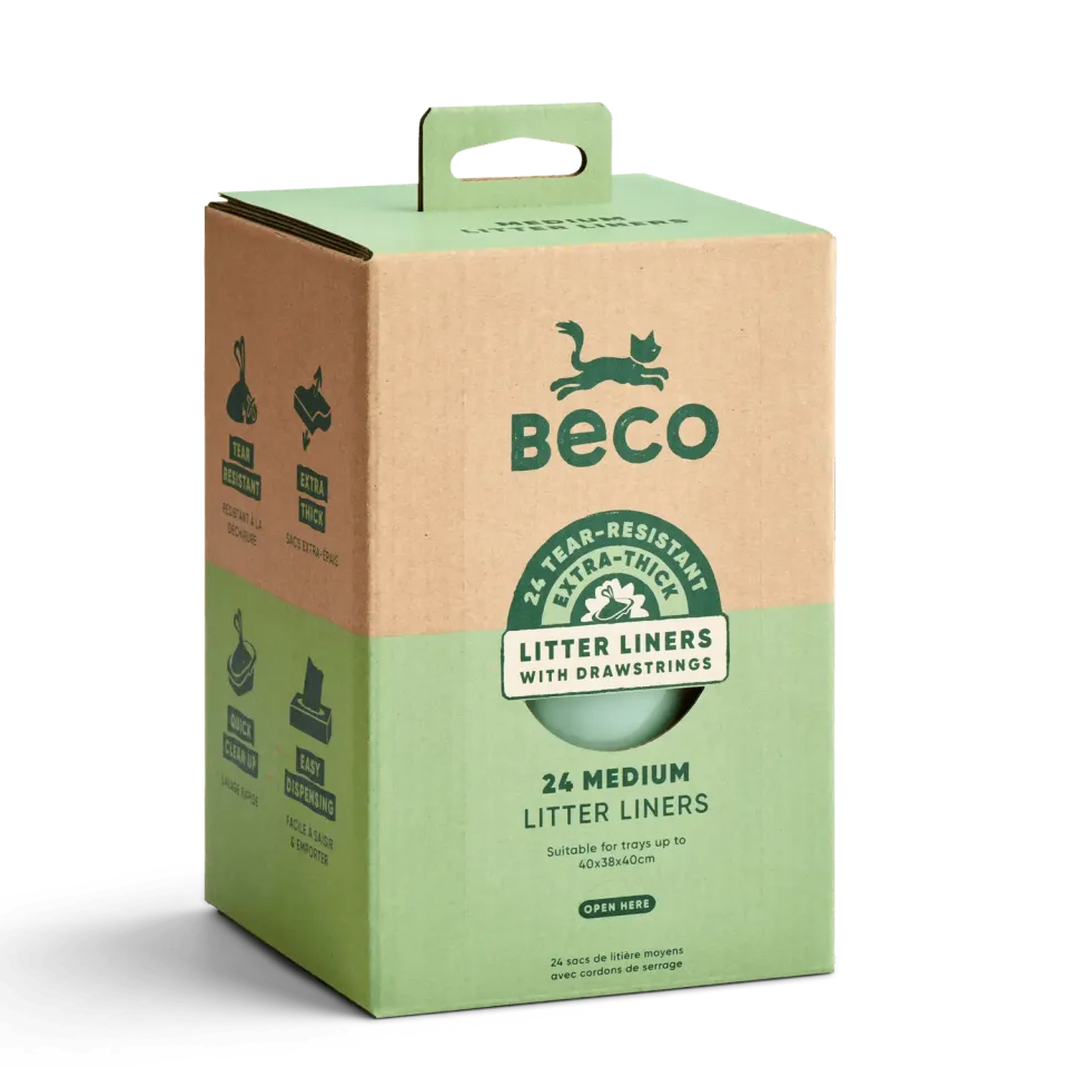 Beco Pets fodere lettiera gatto extraspesse con lacci