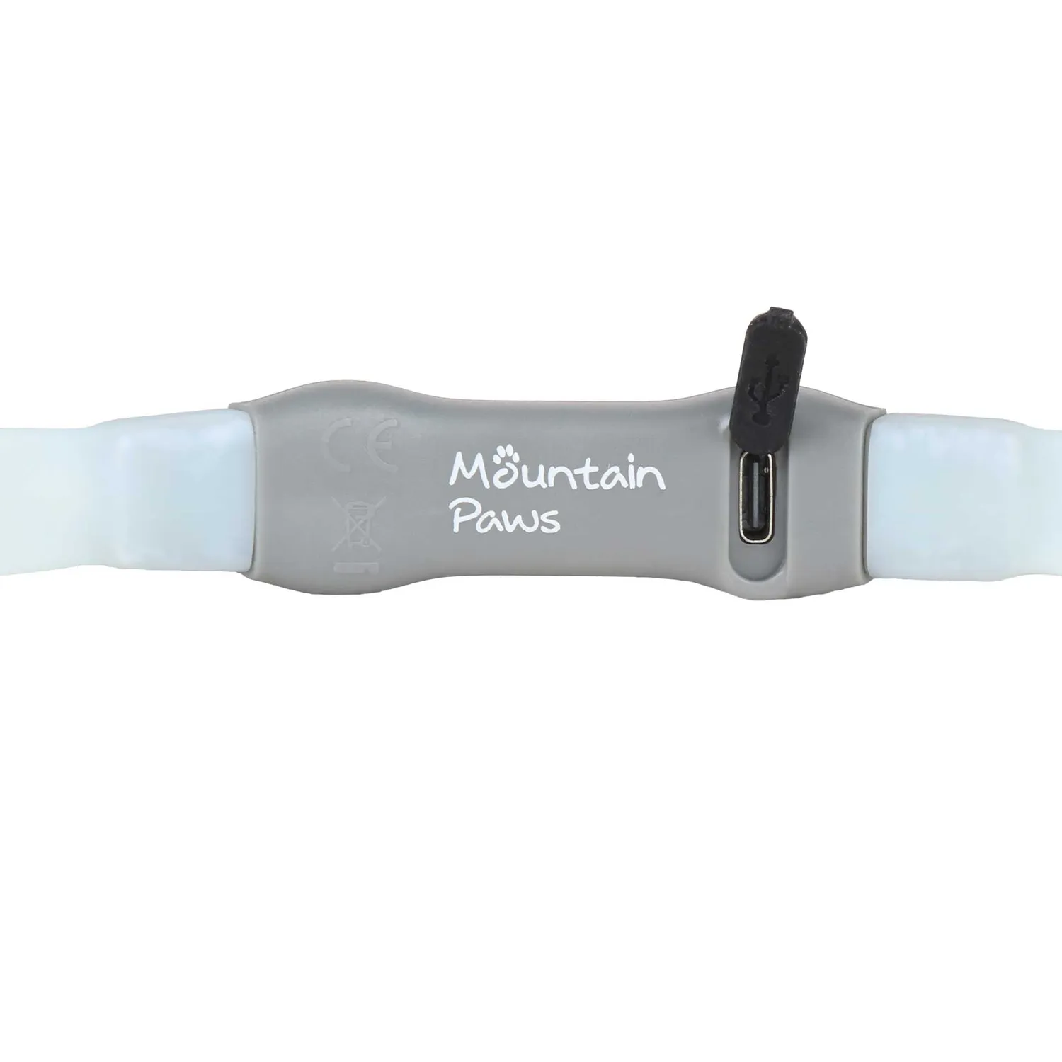 Mountain Paws Collar Light collare cane LED USB-C colori