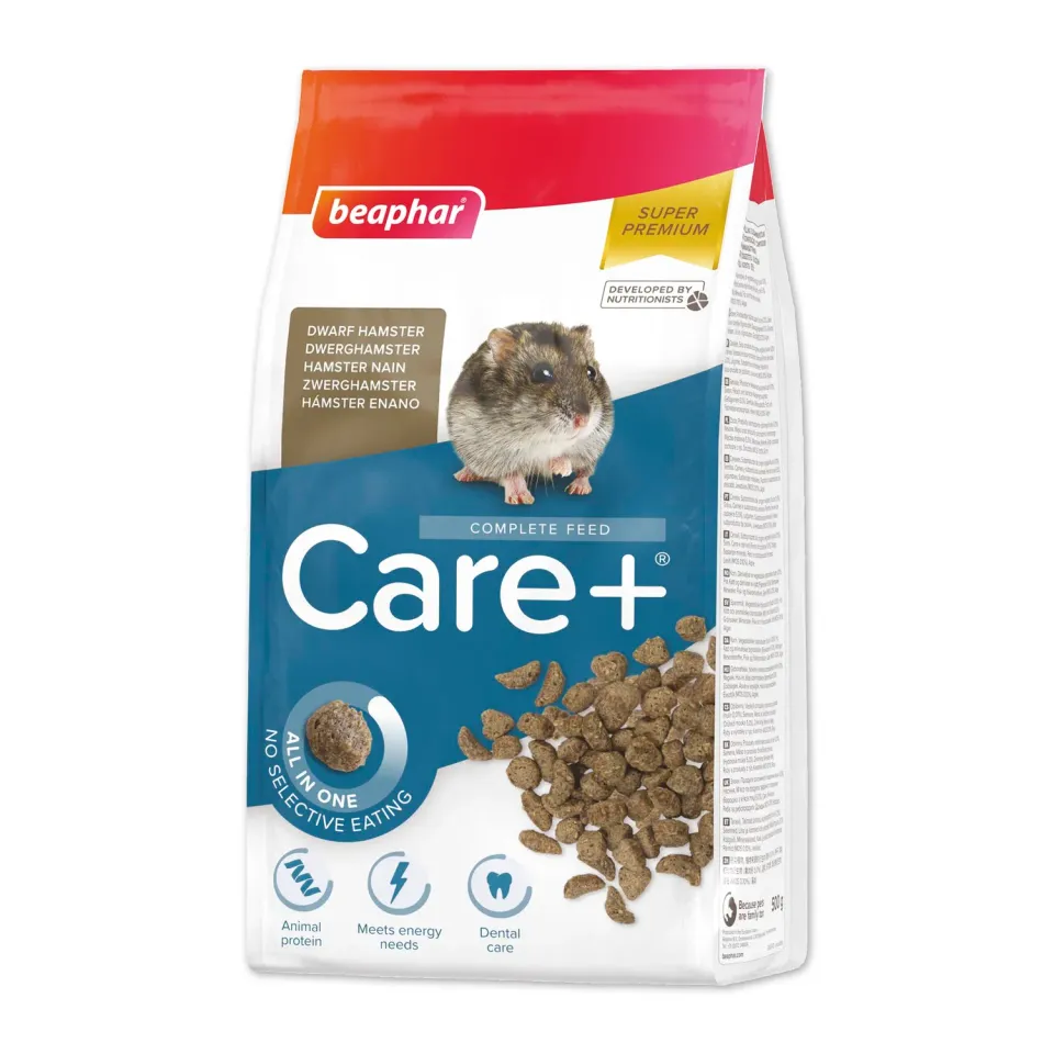 Beaphar Care+ Criceto Nano mangime estruso 700 g omega 3-6