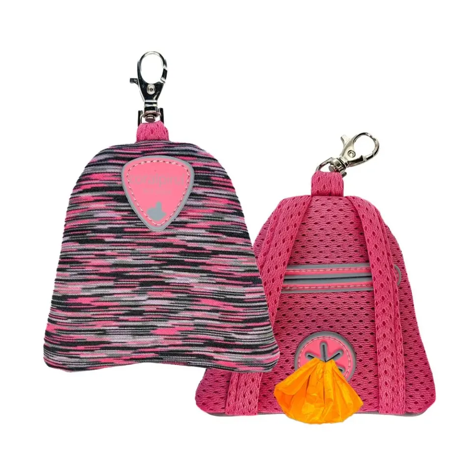 Coralpina Zainello Powermix Porta Sacchetti Cane rosa melange