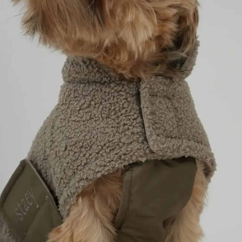 LabArt Dog Teddy cappotto per cani in pile caldo