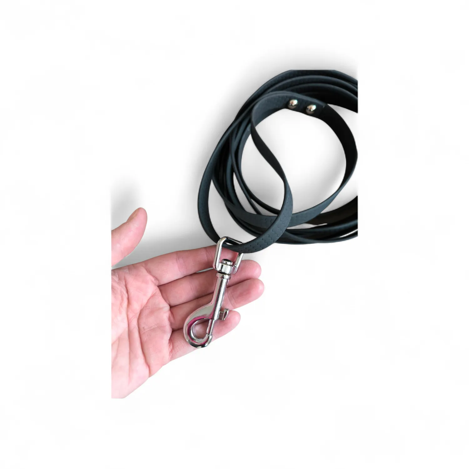 Anja for Dogs Guinzaglio Impermeabile 3 mt nero PVC
