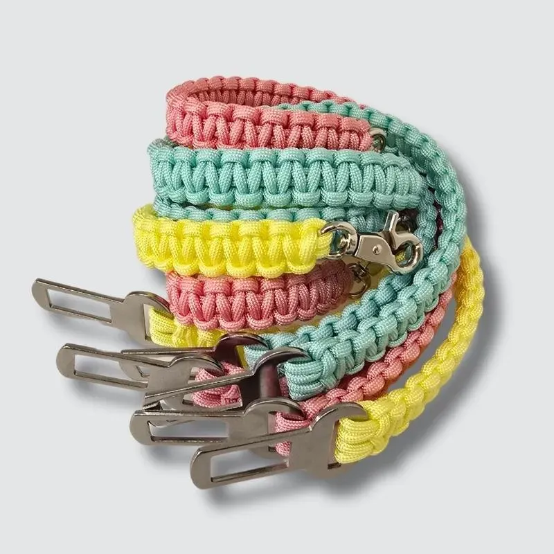 LabArt Dog cintura di sicurezza auto paracord per cani