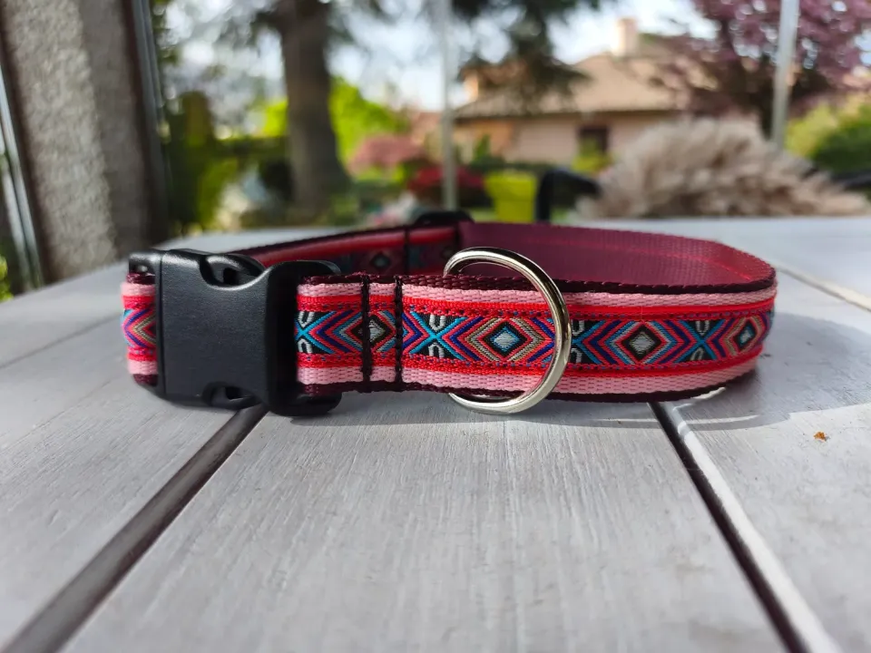 Anja for Dogs America collare bordeaux 40-65 cm