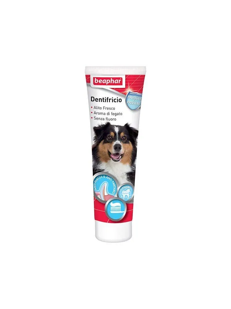 Beaphar Dentifricio Cane Fegato 100 g Antiplacca