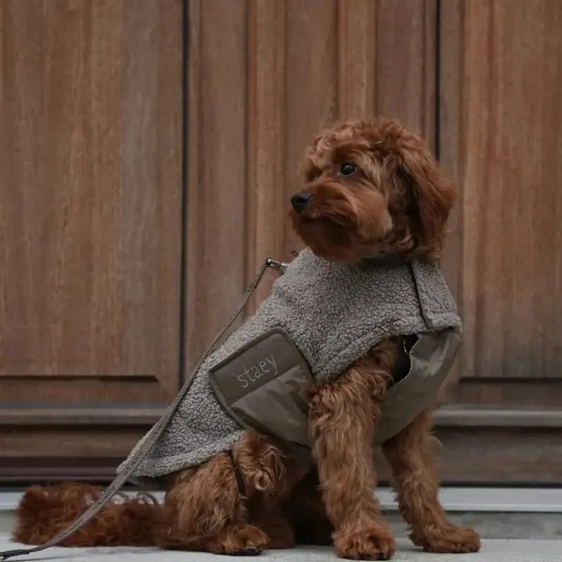 LabArt Dog Teddy cappotto per cani in pile caldo