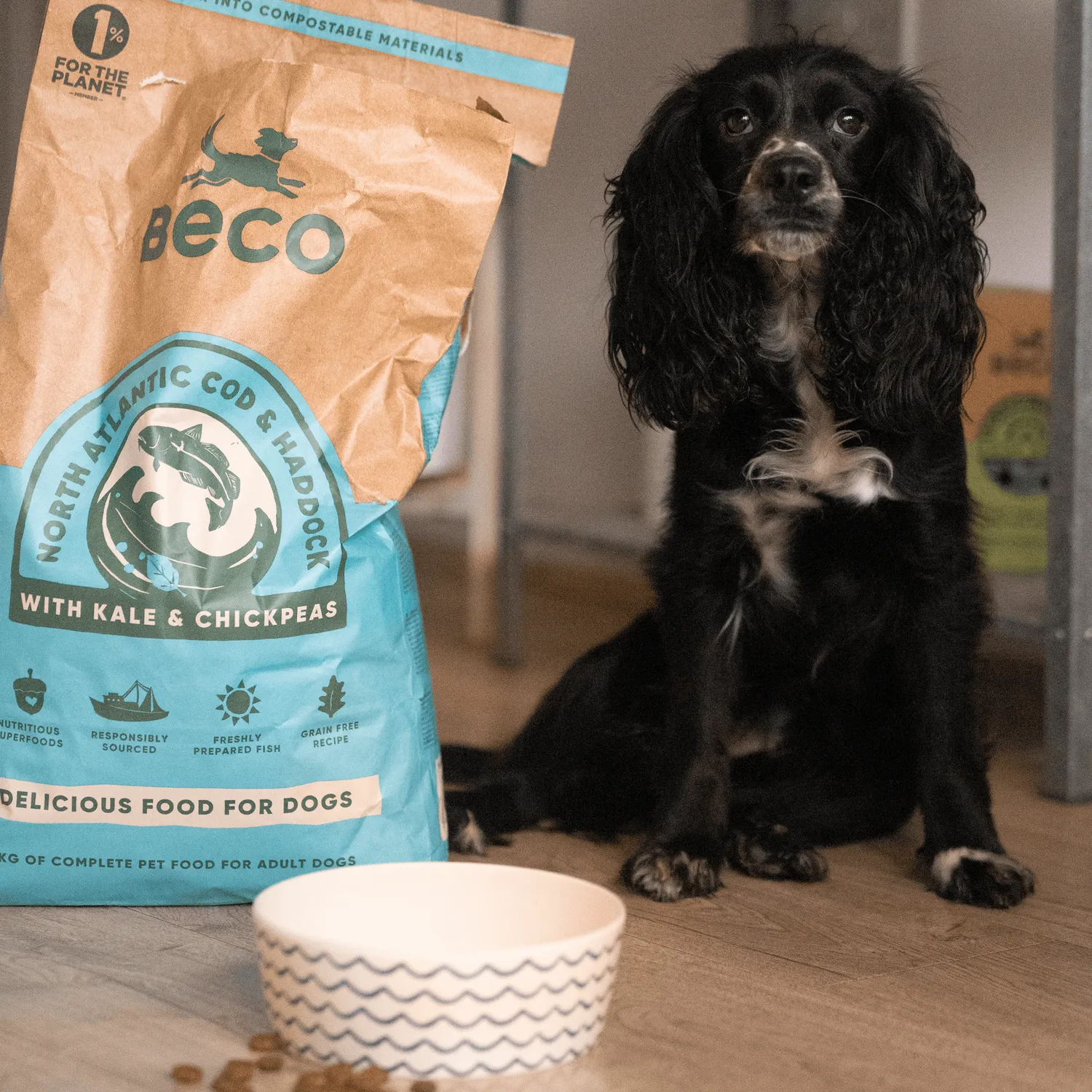Beco Pets merluzzo e eglefino crocchette cane 2 kg