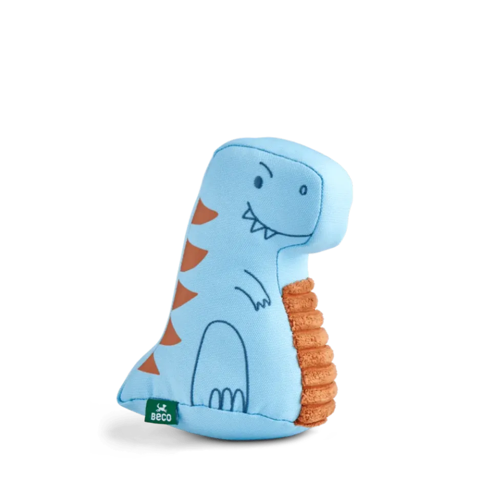 Beco Pets T-Rex Dinosaur giocattolo cane peluche squittio