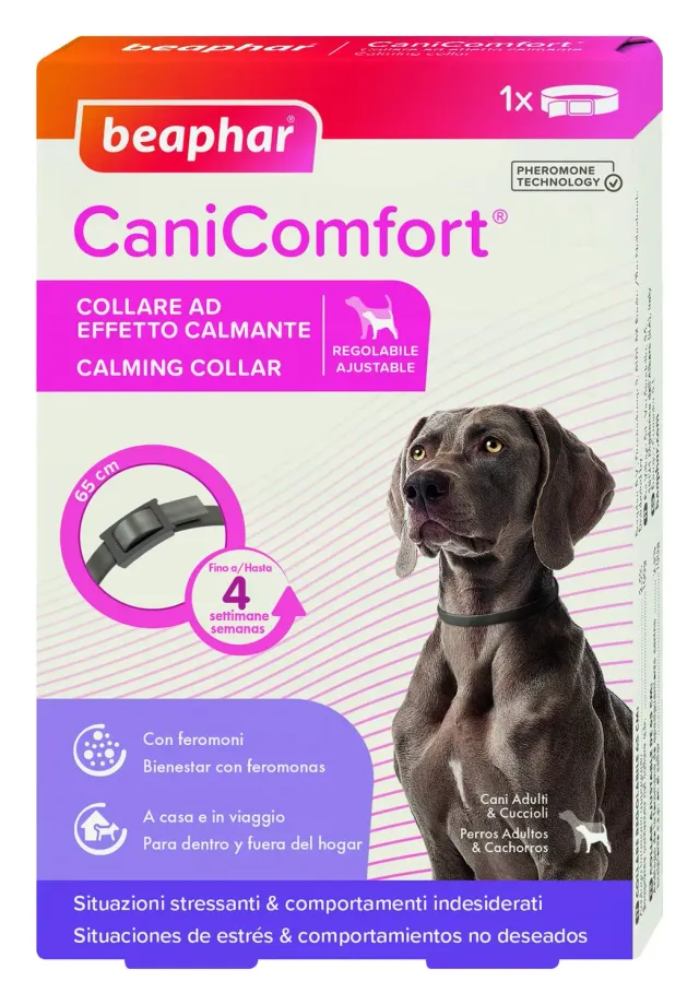 Beaphar CaniComfort Collare 65cm ai Feromoni Calmante