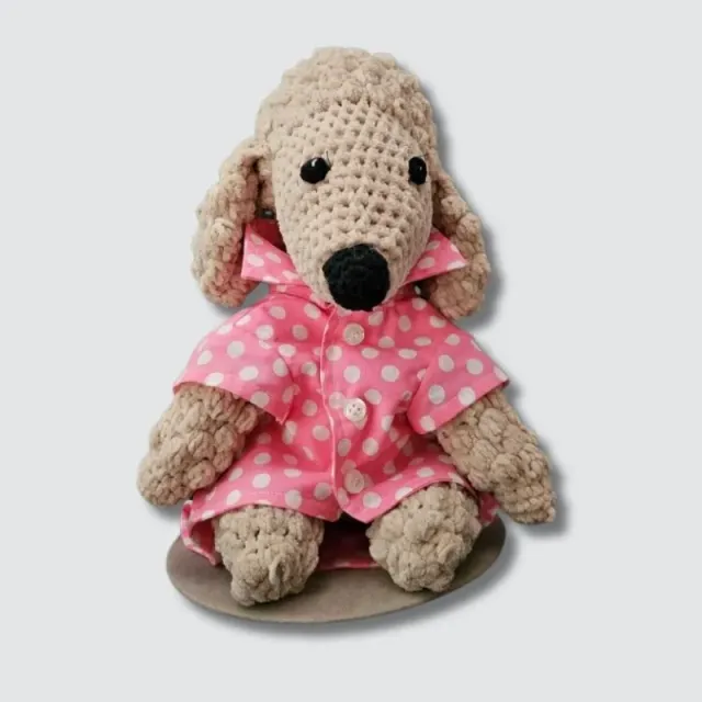 LabArt Dog Camicia Cane in Cotone con bottoni