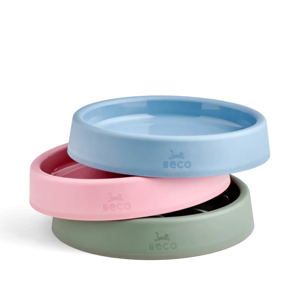 Beco Pets Steady ciotola gatto bassa anti-stress baffi