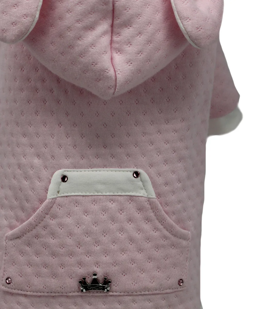 Royal Dog Romantic Royal felpa rosa mezza stagione