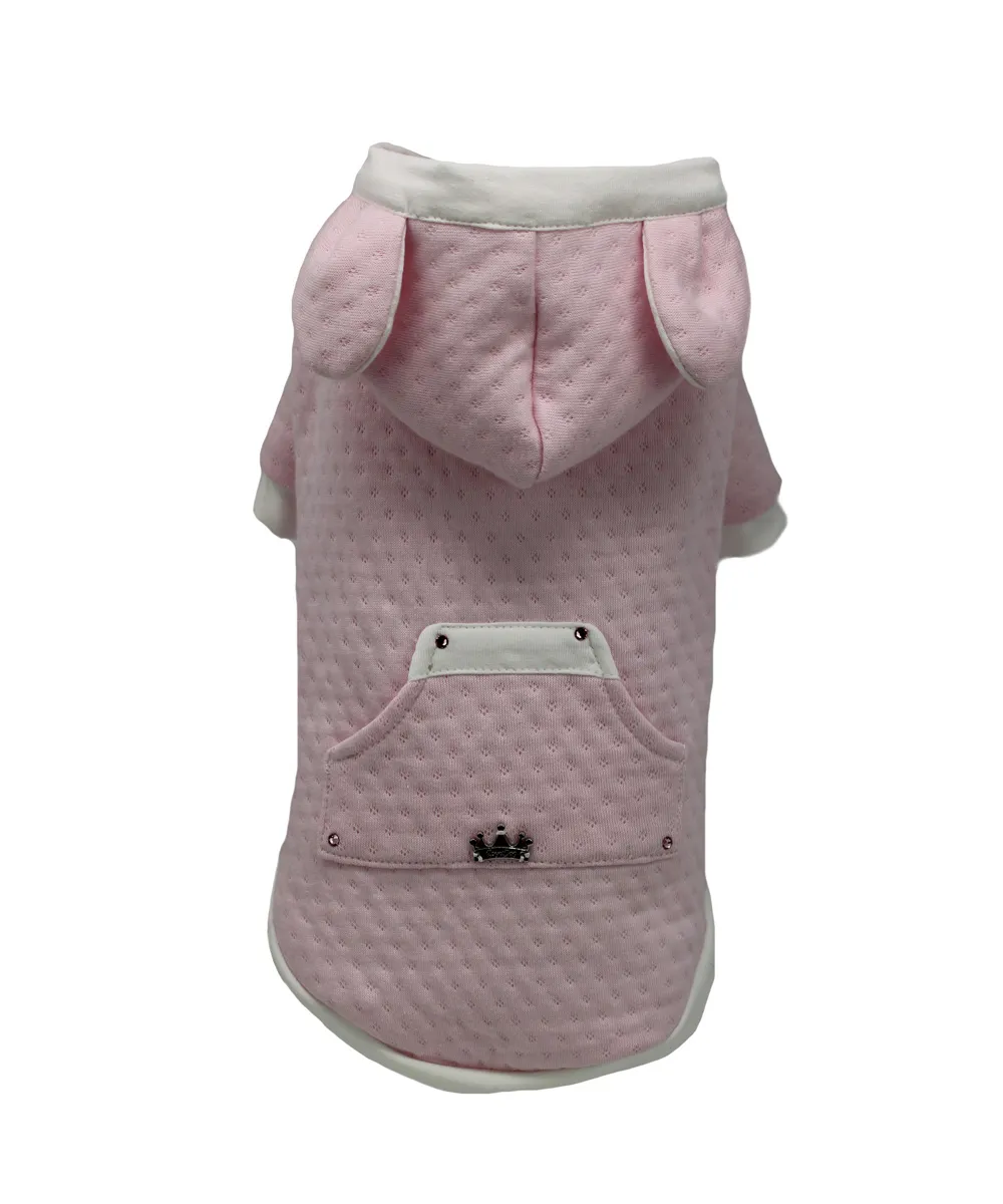 Royal Dog Romantic Royal felpa rosa mezza stagione