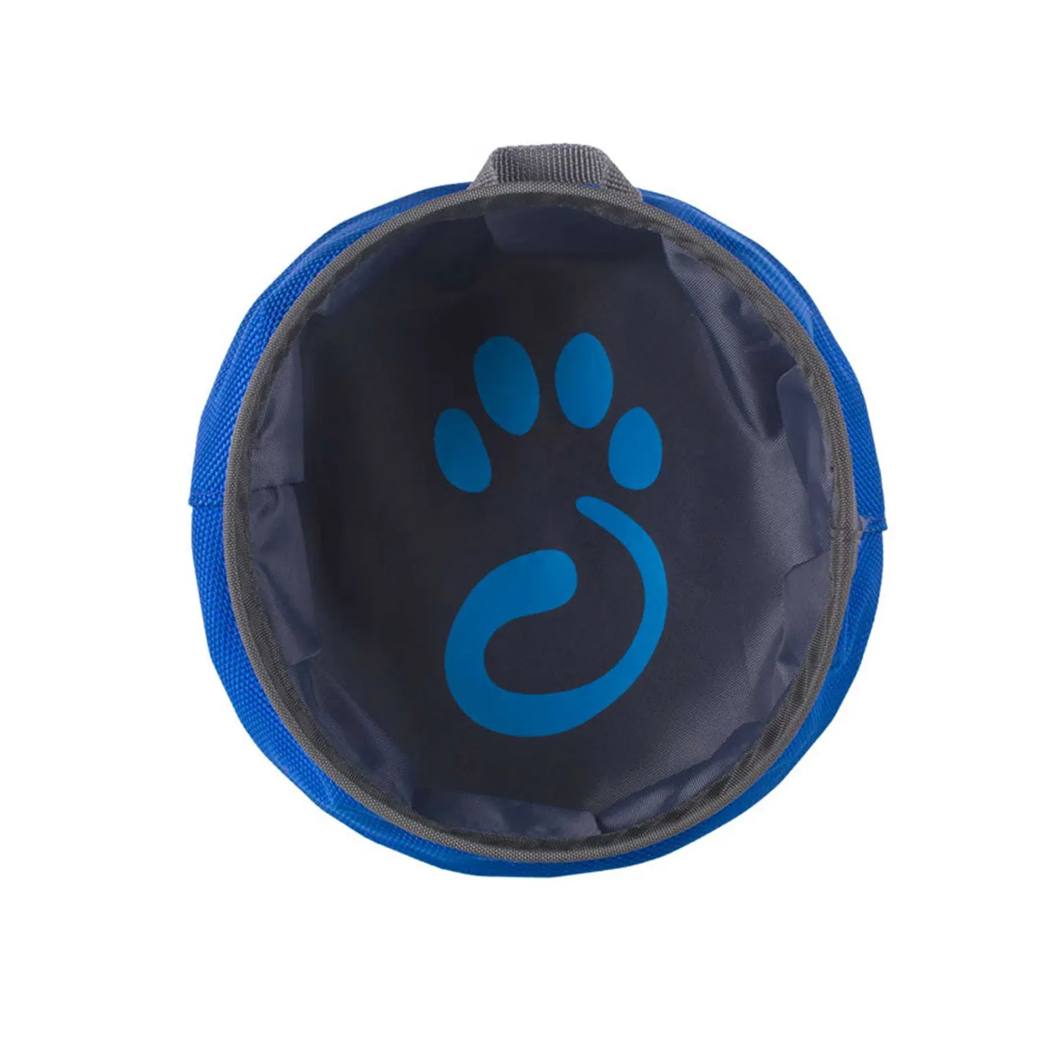 Mountain Paws Ciotola Acqua Cane Pieghevole Blu