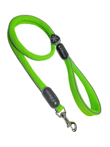 Coralpina Cinquetorri Guinzaglio Cani Verde Fluo 4/6 Riflettente