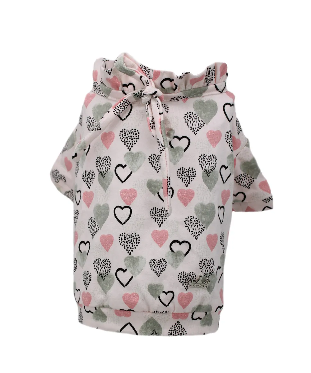 Royal Dog T-Shirt Conny Rosa maglietta cotone