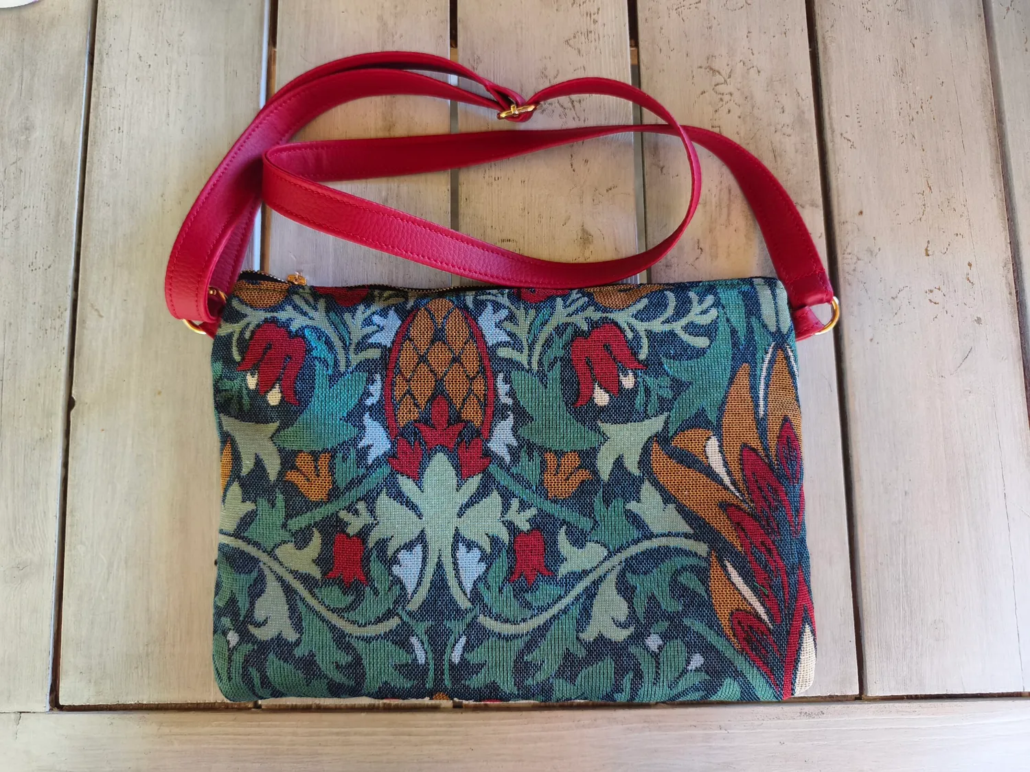 Anja for Dogs Pochette multicolor borsa pezzo unico