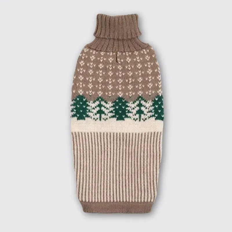 LabArt Dog Alpaca Foresta maglione cane lana calda