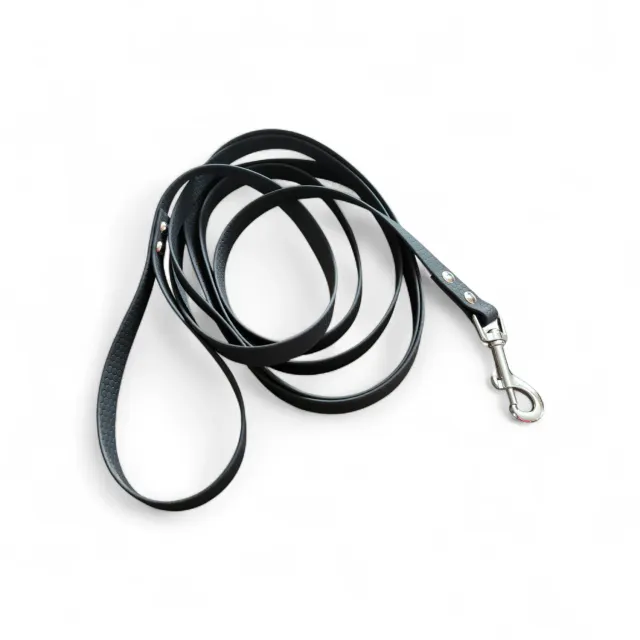 Anja for Dogs Impermeabile 3 MT guinzaglio nero PVC