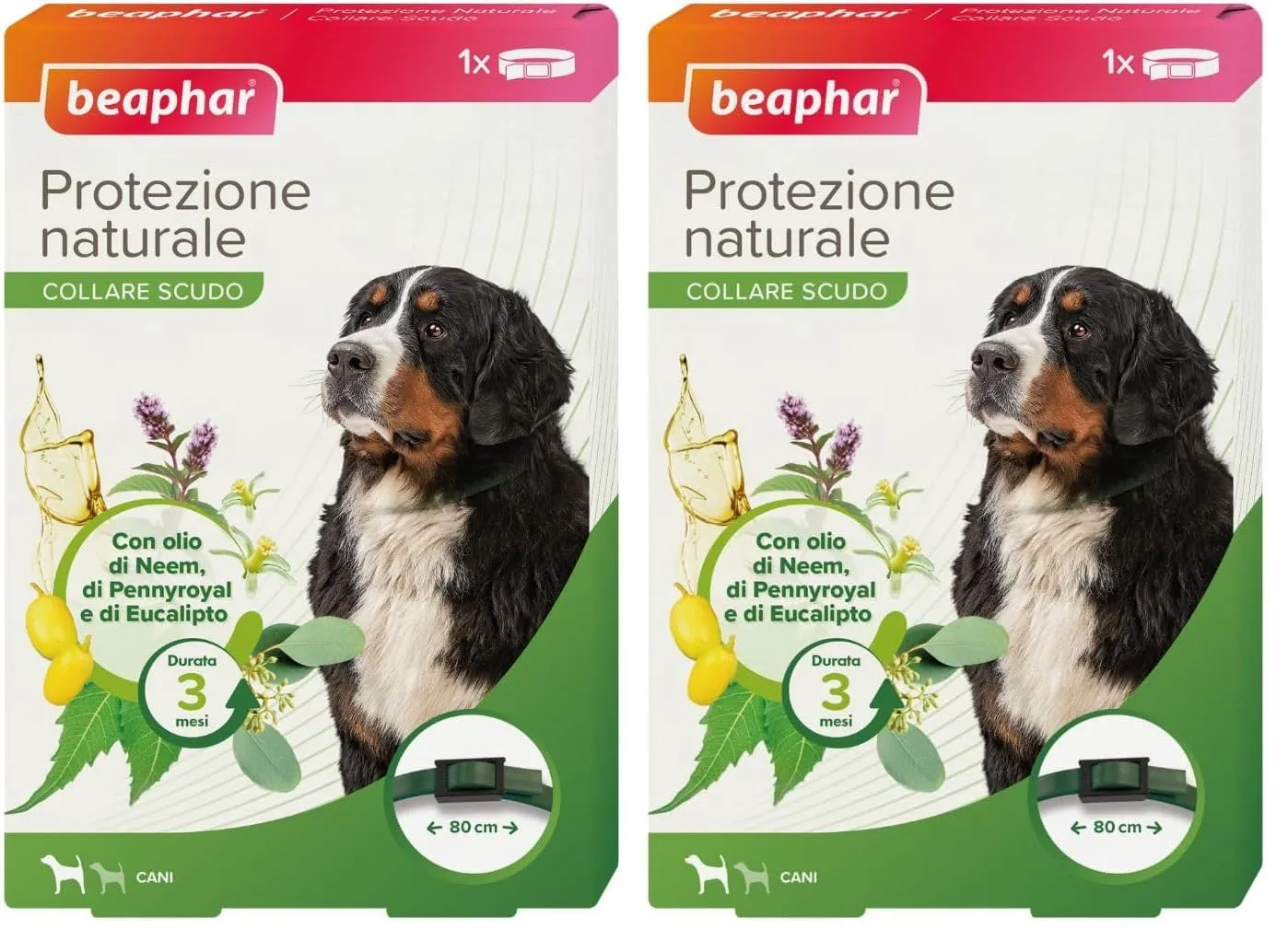 Beaphar Protezione Naturale collare 80 cm cane grande neem
