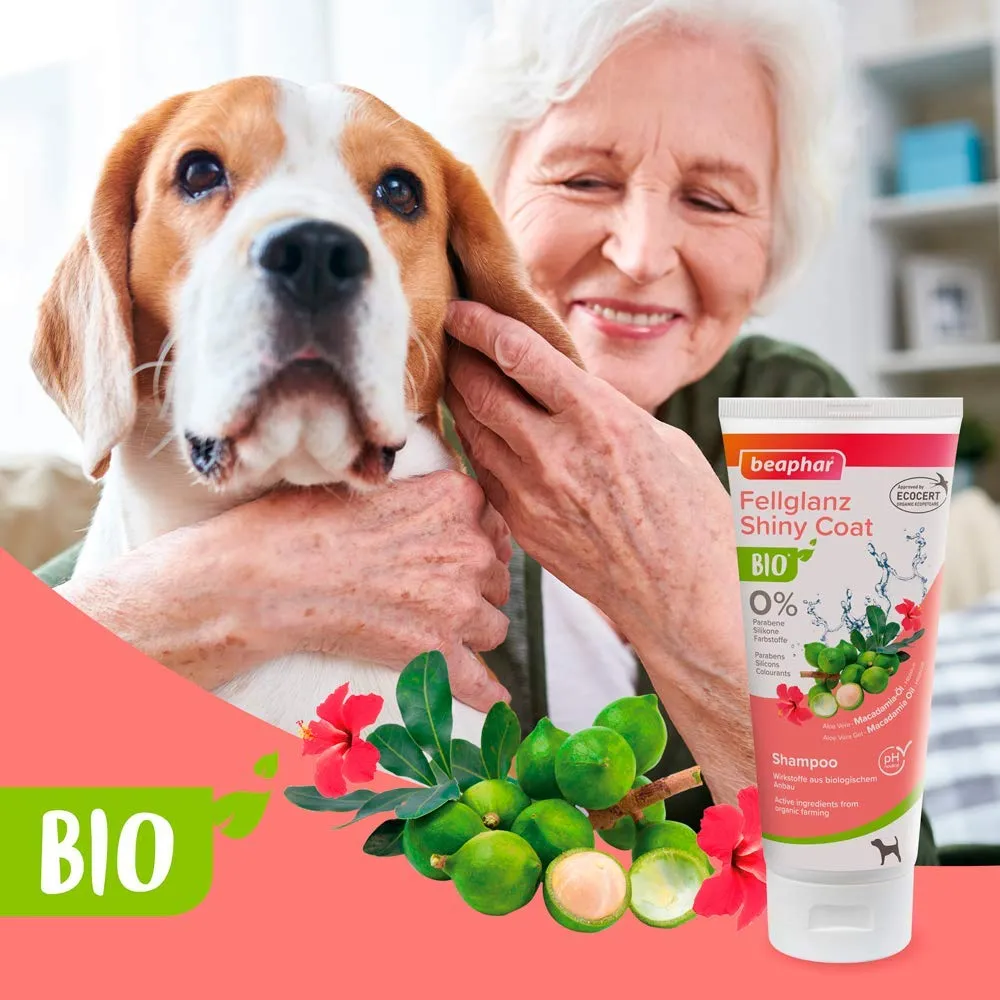 Beaphar Bio Shampoo Manto Brillante shampoo cane aloe 200 ml