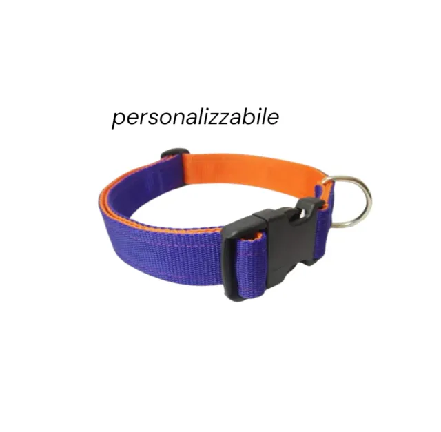 Anja for Dogs Double 3 cm collare cane doppio nastro