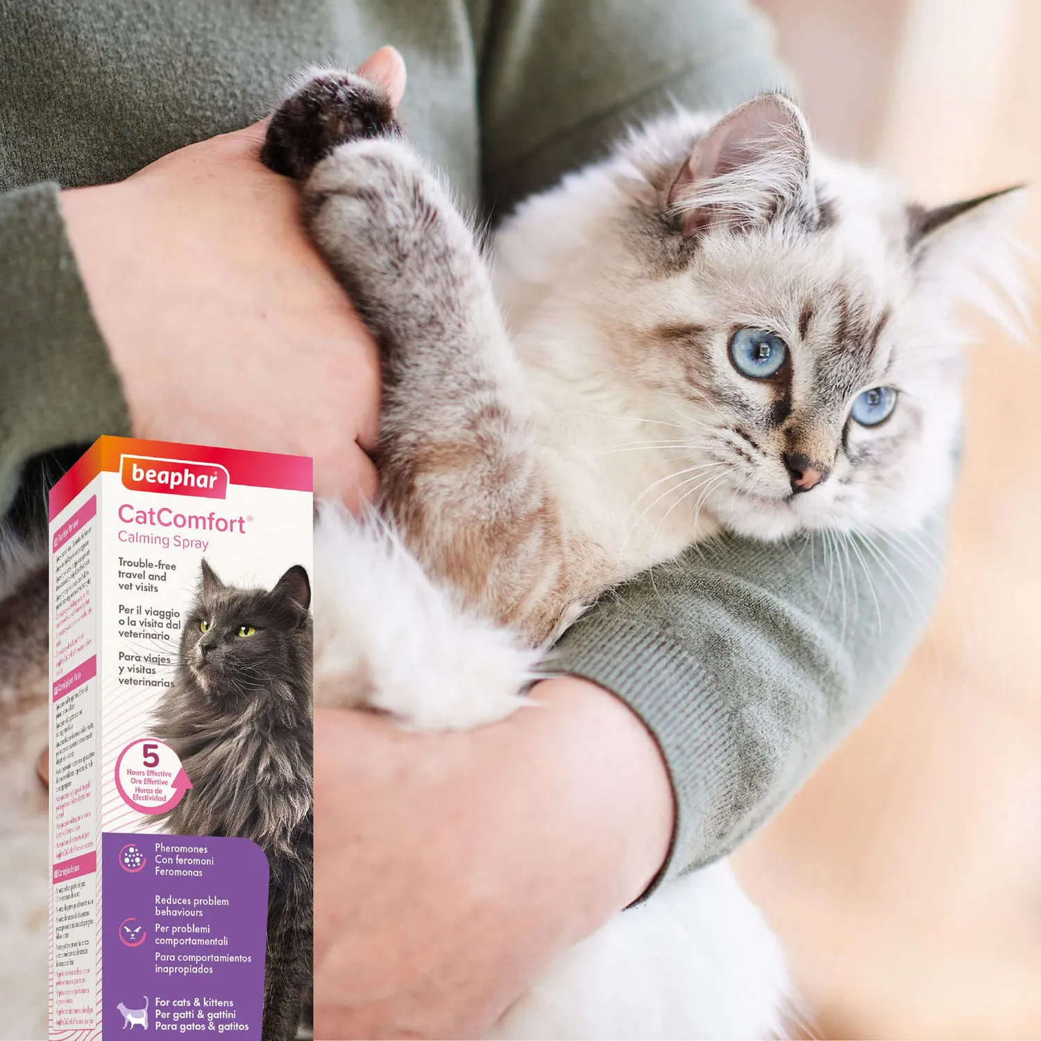 Beaphar CatComfort Spray Gatti 60 ml ai feromoni
