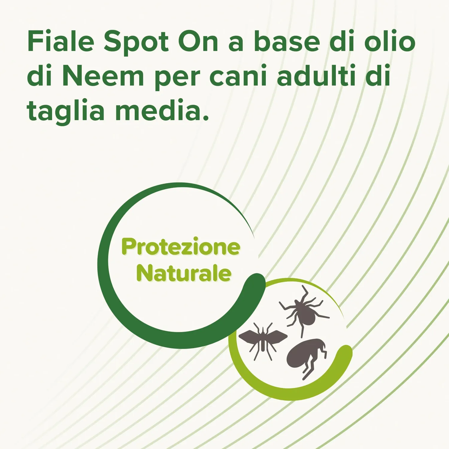 Beaphar Protezione Naturale Spot-On Cane Medio 3 pipette